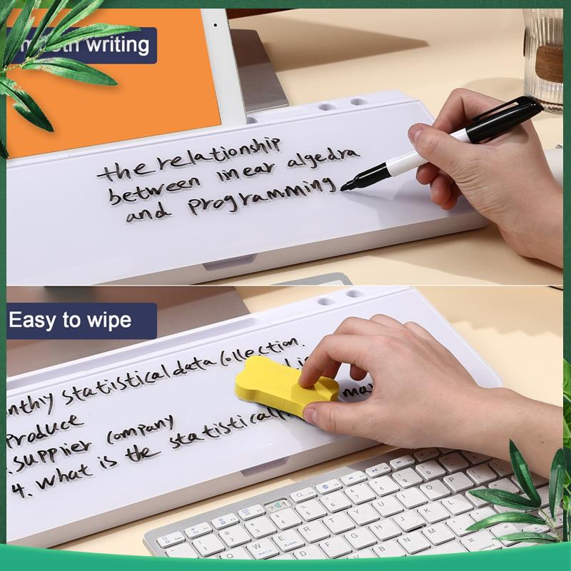 Home Office Keyboard - (ใหม่) ไวท์บอร์ดรายสัปดาห์กระดานไวท์บอร์ดปฏิทินจัดโต๊ะพร้อมขาตั้งคีย์บอร์ดคอมพิวเตอร์พร้อมลิ้นชักสําหรับสํานักงานบ้าน
