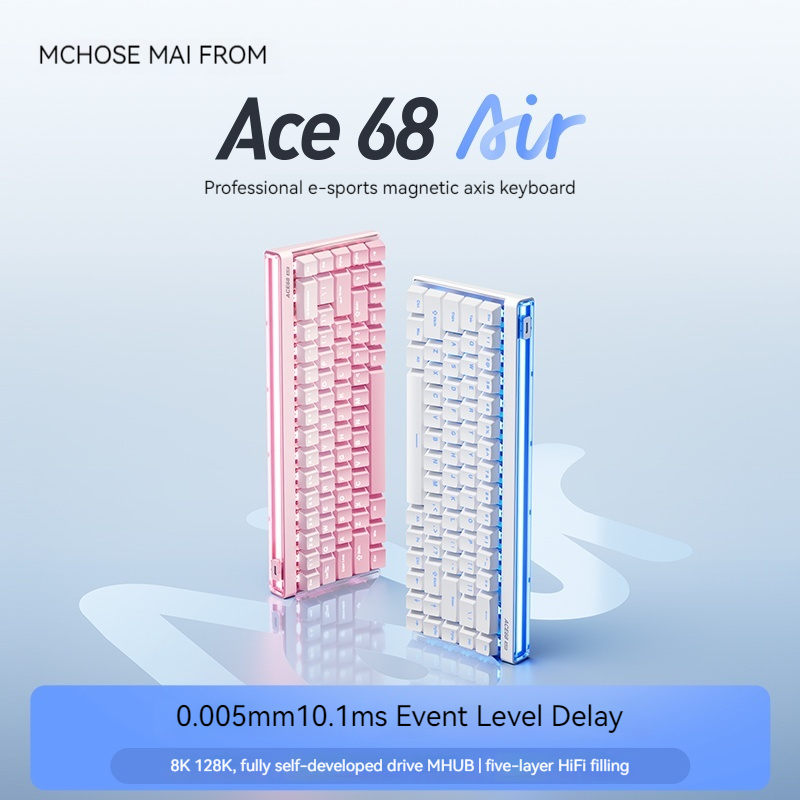 Home Office Keyboard - คีย์บอร์ดแมคคานิคอล Mchose Ace68 Air Magnetic Axis