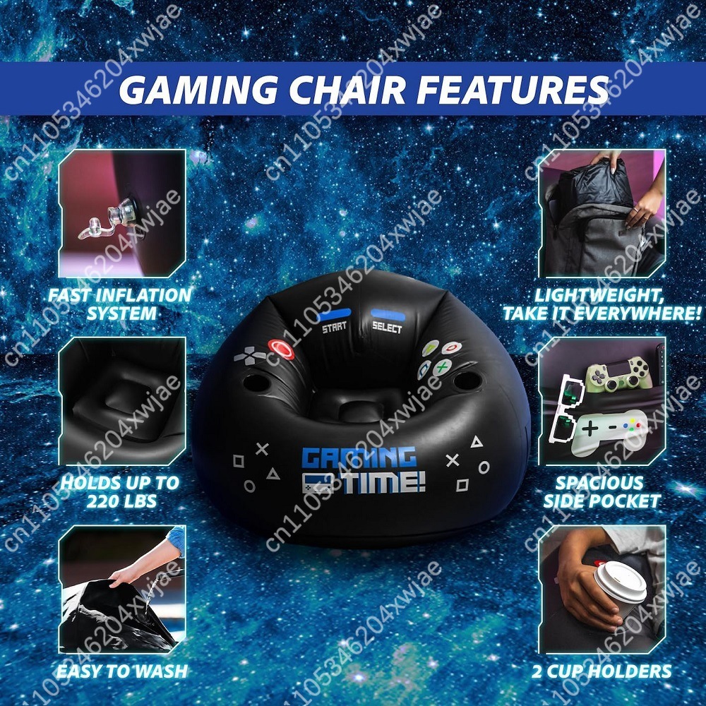 เก้าอี้เกมมิ่งแบบพองลมพร้อมที่ - Home Office Furniture บทวิจารณ์และราคา