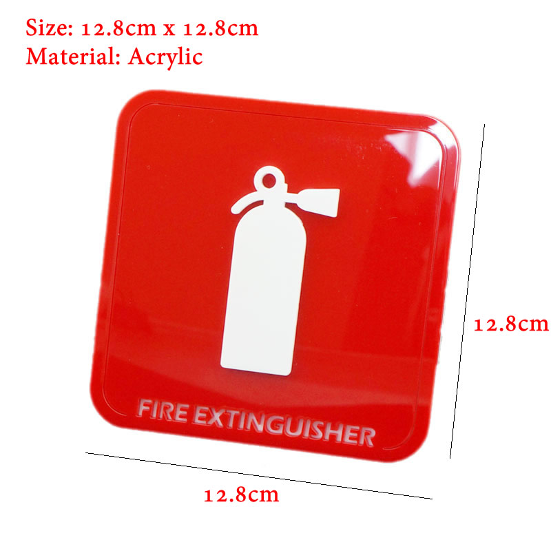 กันน้ำอะคริลิคป้ายเตือน Fire H - Home Office Icon บทวิจารณ์และราคา
