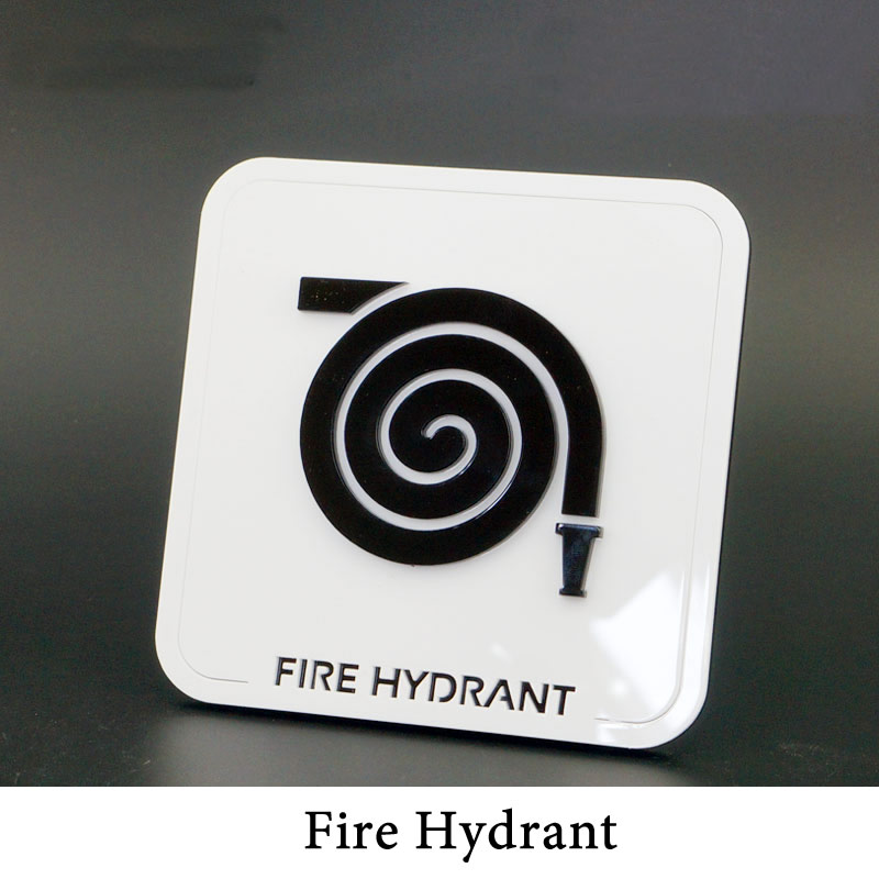 กันน้ำอะคริลิคป้ายเตือน Fire H - Home Office Icon บทวิจารณ์และราคา