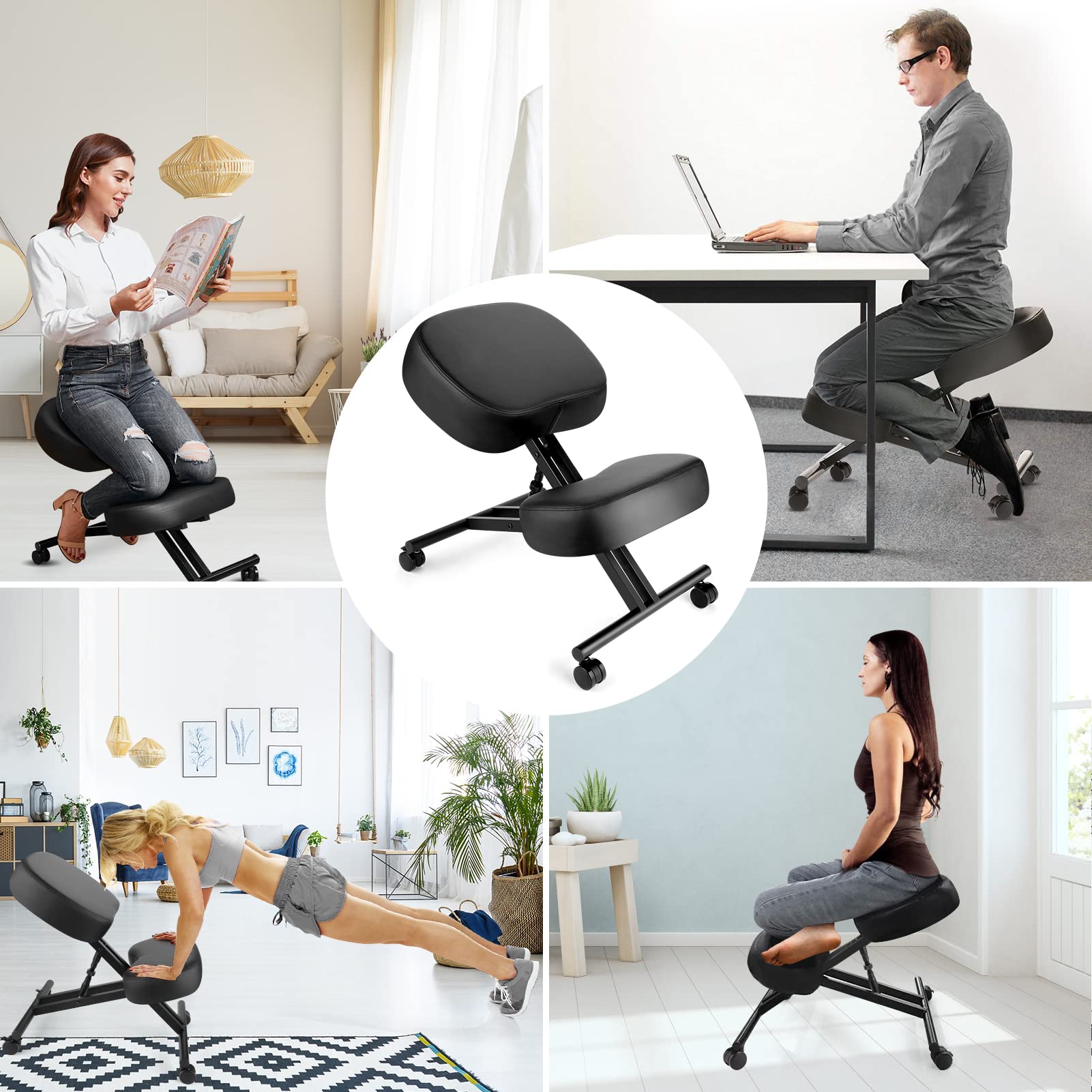 เก้าอี้นั่งคุกเข่าตามหลักสรีรศ - Home Office Furniture บทวิจารณ์และราคา