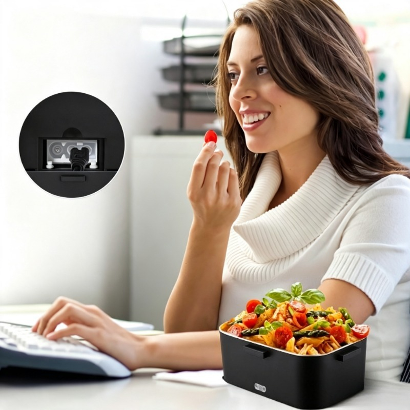 กล่องอาหารกลางวันไฟฟ้าแบบมีระบ - Home Office Work บทวิจารณ์และราคา