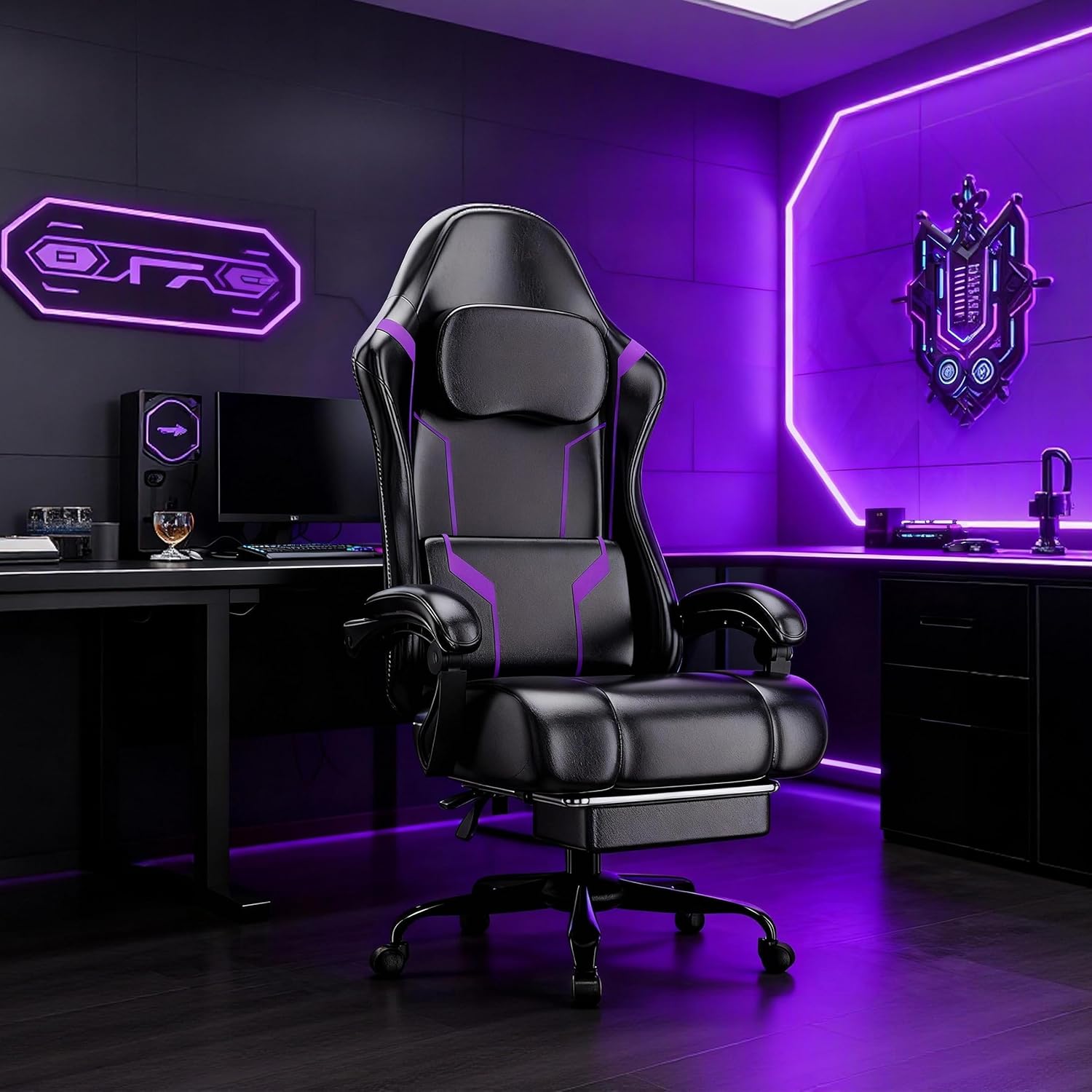 เก้าอี้เล่นเกมตามหลักสรีรศาสตร - Home Office Chair บทวิจารณ์และราคา