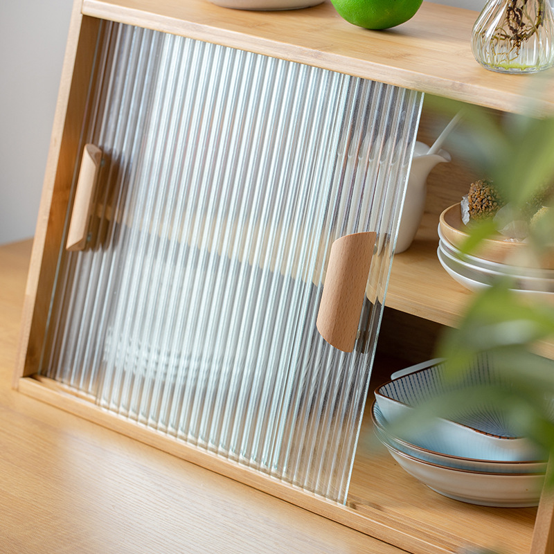 ตู้เก็บของในครัวไม้เนื้อแข็งสไ - Desktop Organizer Bamboo บทวิจารณ์และราคา