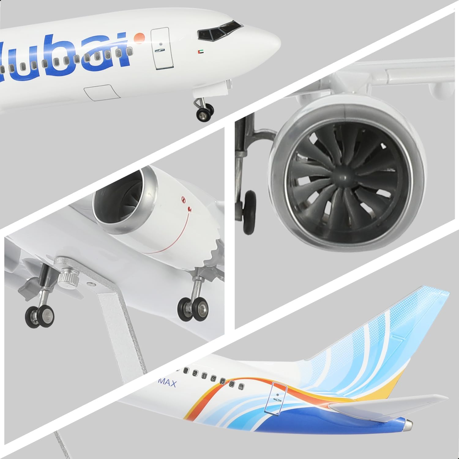 1/85 สเกลดูไบ B737 เรซิ่นไดคาส - Home Office Dubai บทวิจารณ์และราคา