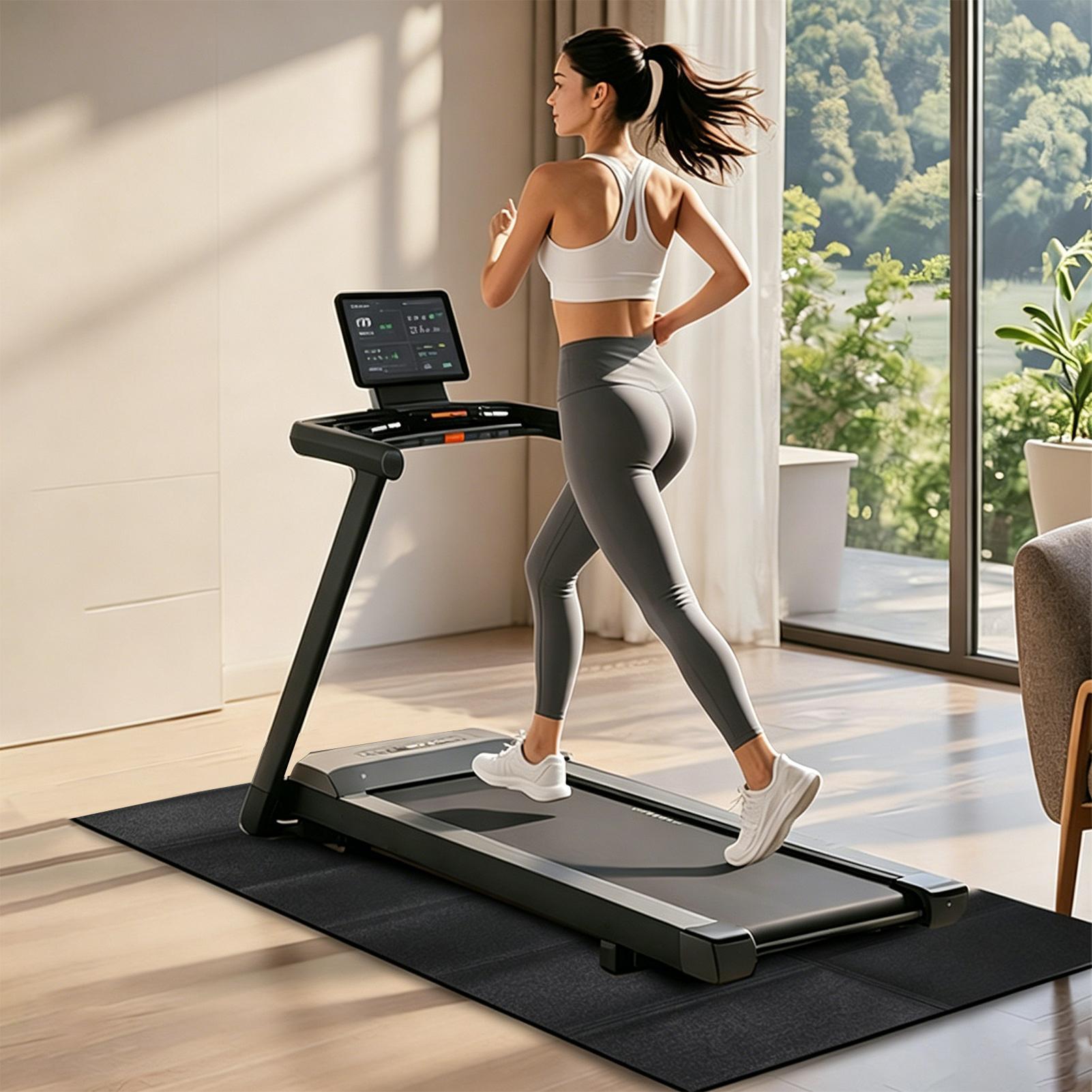 แผ่นรองพื้นลู่วิ่งไฟฟ้ากันลื่น - Home Office Equipment บทวิจารณ์และราคา