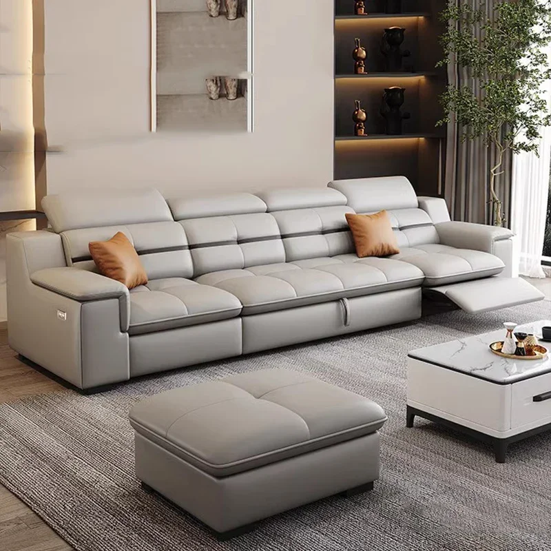 โซฟาห้องนั่งเล่นสีน้ำตาลสไตล์โ - Home Office Furniture บทวิจารณ์และราคา
