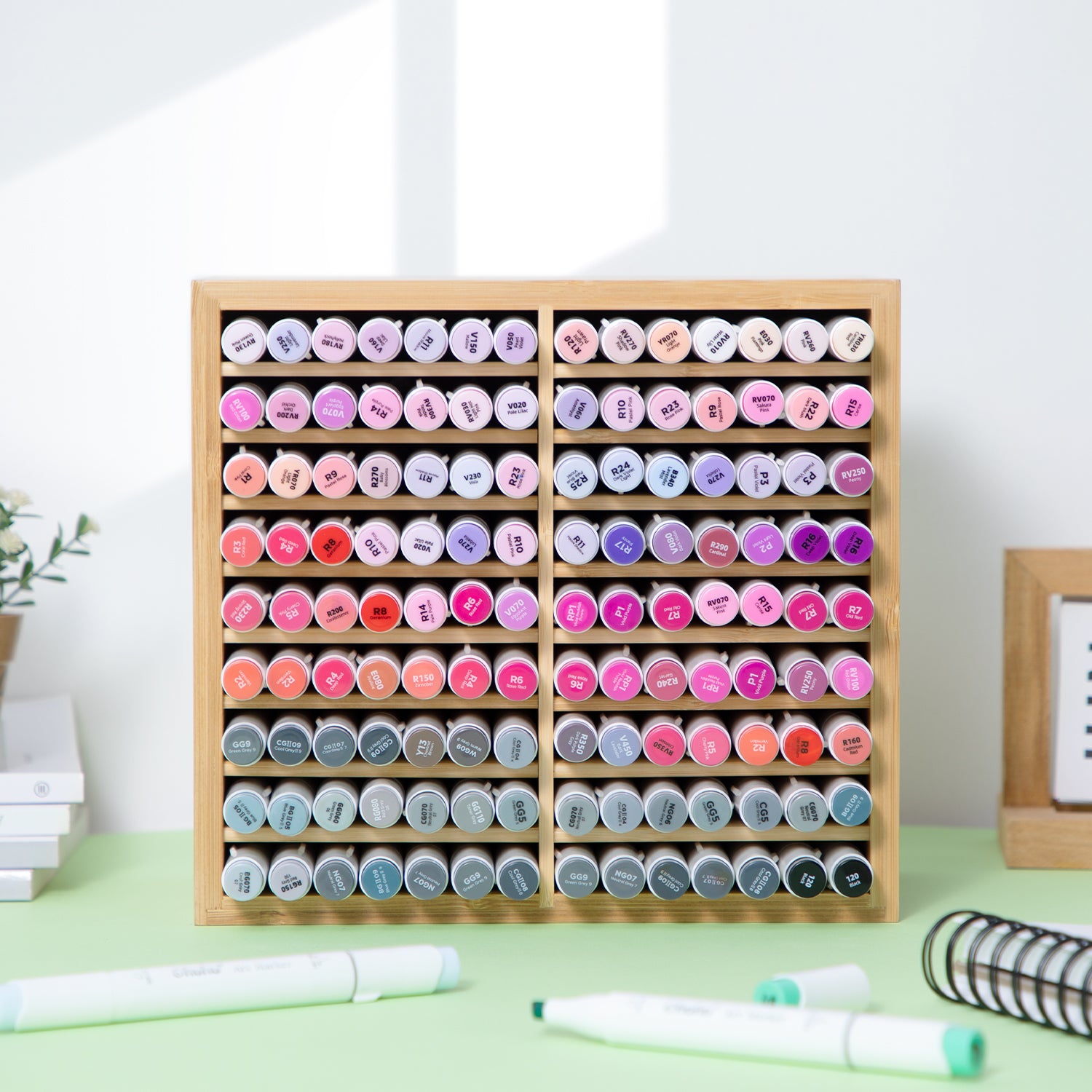 ที่เก็บปากกาไม้ไผ่ ที่เก็บของบ - Desktop Organizer Bamboo บทวิจารณ์และราคา