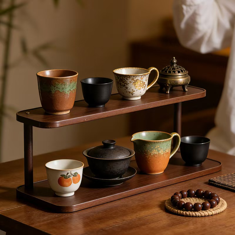 ชั้นวางของไม้ 2 ชั้นอเนกประสงค - Desktop Organizer Bamboo บทวิจารณ์และราคา