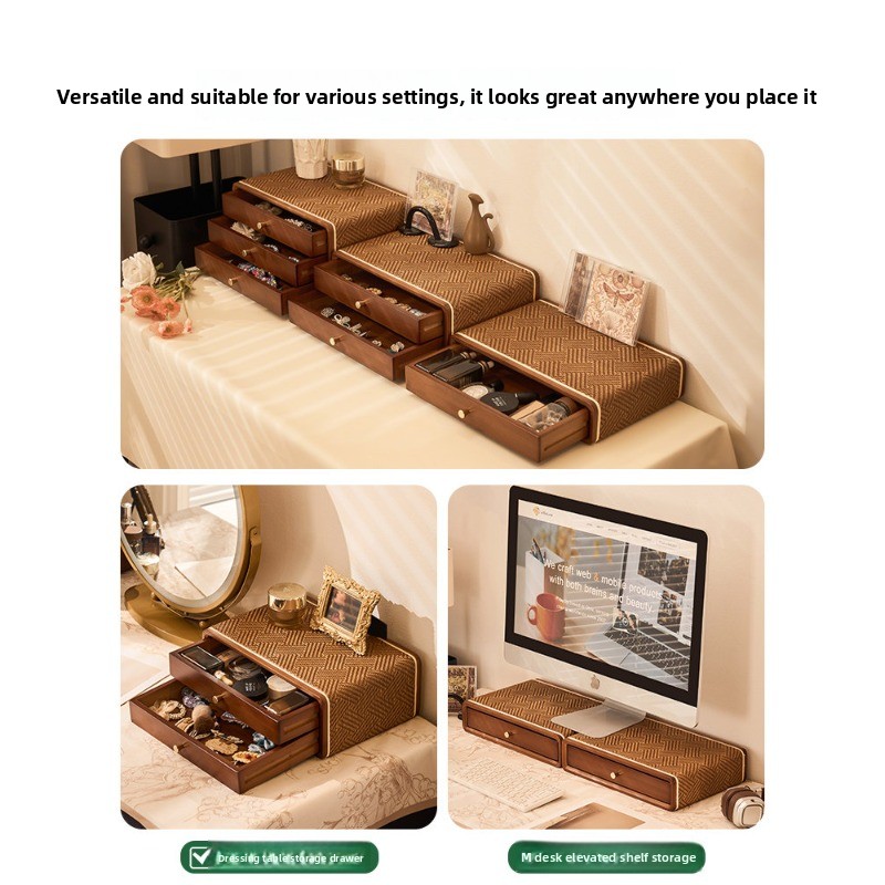 กล่องจัดระเบียบของใช้บนโต๊ะทำง - Desktop Organizer Bamboo บทวิจารณ์และราคา