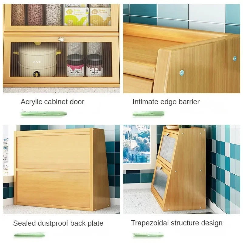 ตู้เก็บของในครัวไม้ไผ่พร้อมประ - Desktop Organizer Bamboo บทวิจารณ์และราคา