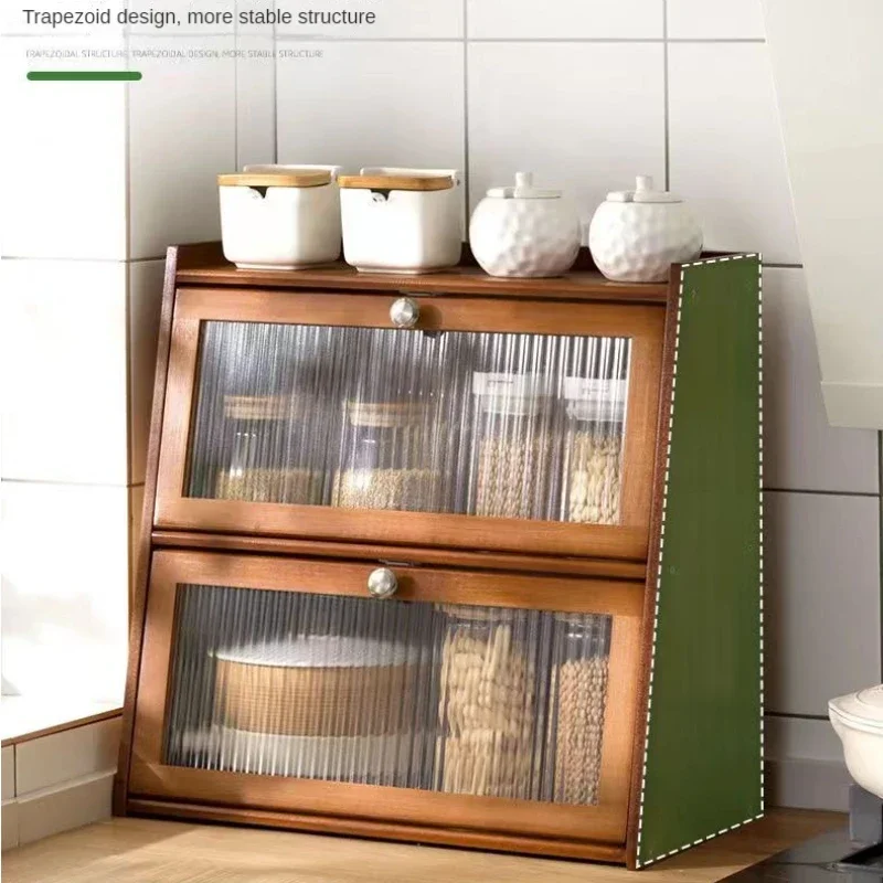 ตู้เก็บของในครัวไม้ไผ่พร้อมประ - Desktop Organizer Bamboo บทวิจารณ์และราคา